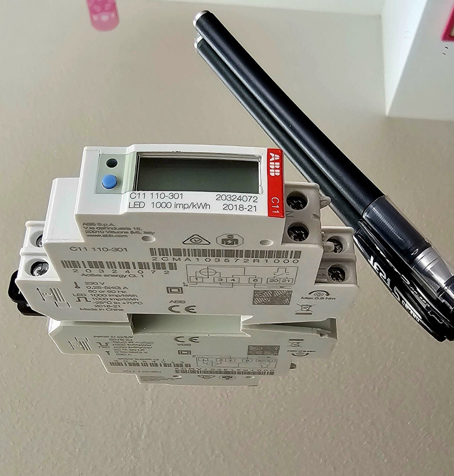 KWh meter 1-fase 40 A, Hobby en Vrije tijd, Elektronica-componenten, Ophalen of Verzenden, Nieuw