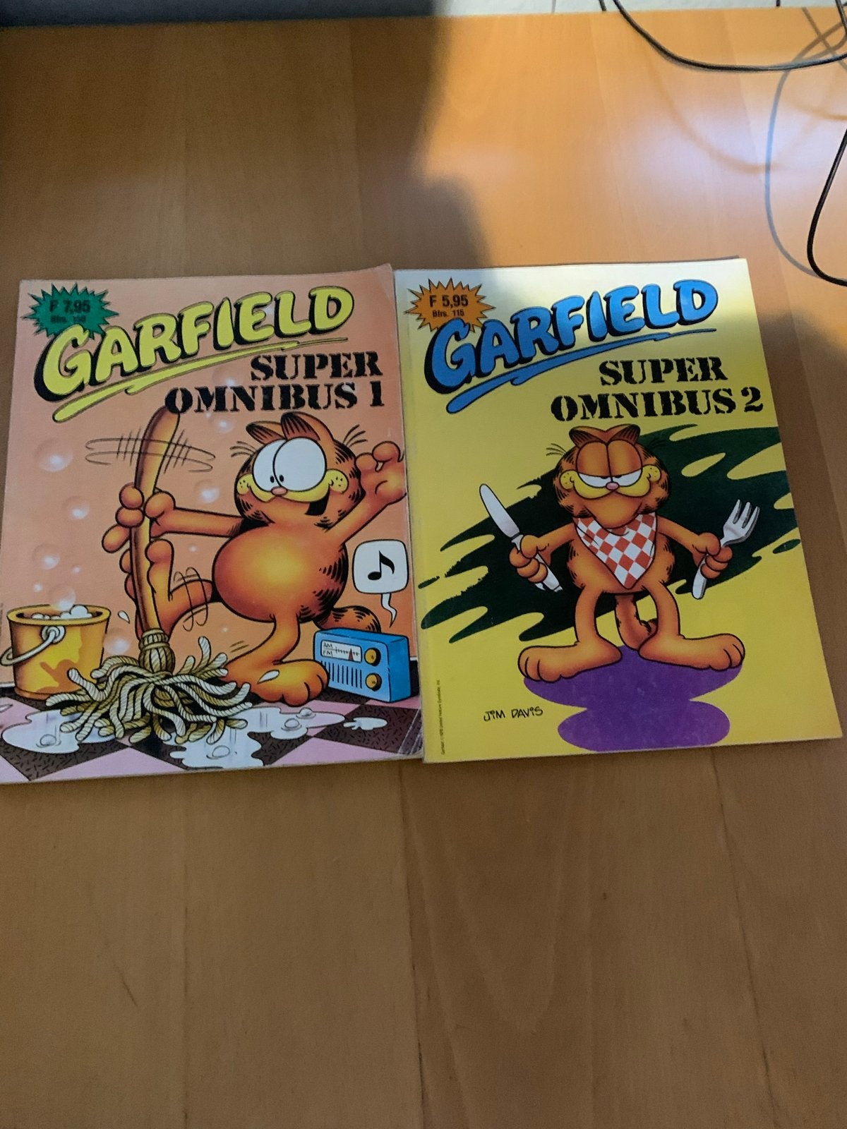 Garfield Super Omnibus 1 & 2 - Stripboeken, Meerdere stripboeken, Ophalen of Verzenden, Gelezen