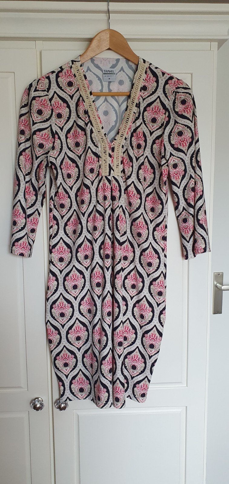 Travel by Maicazz jurk met print, maat M, Maat 38/40 (M), Travel by Maicazz, Meerkleurig, Ophalen of Verzenden