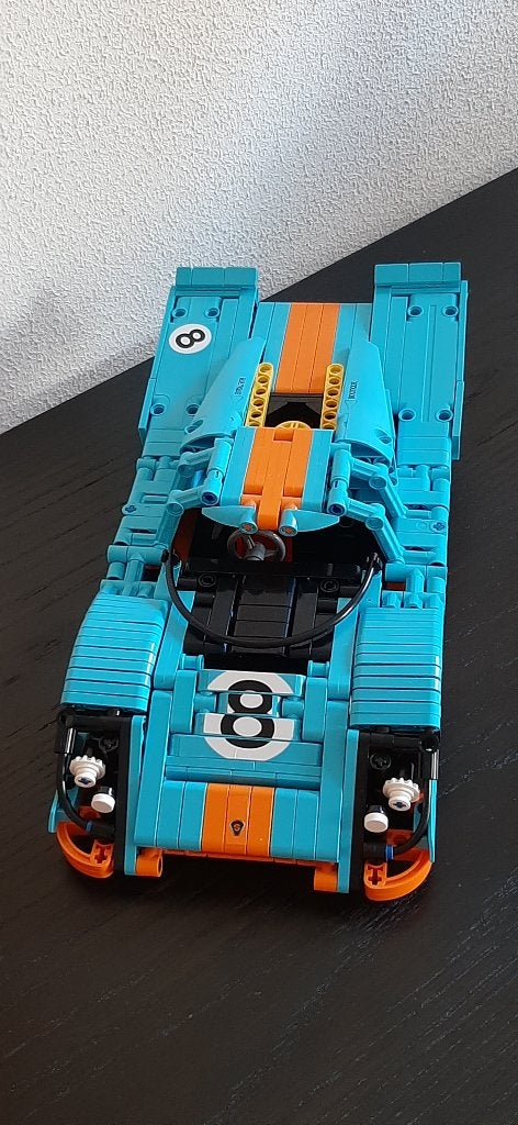 Porsche 917 Le Mans Gulf 784 stukjes, Lego, Compleet, Ophalen of Verzenden, Zo goed als nieuw