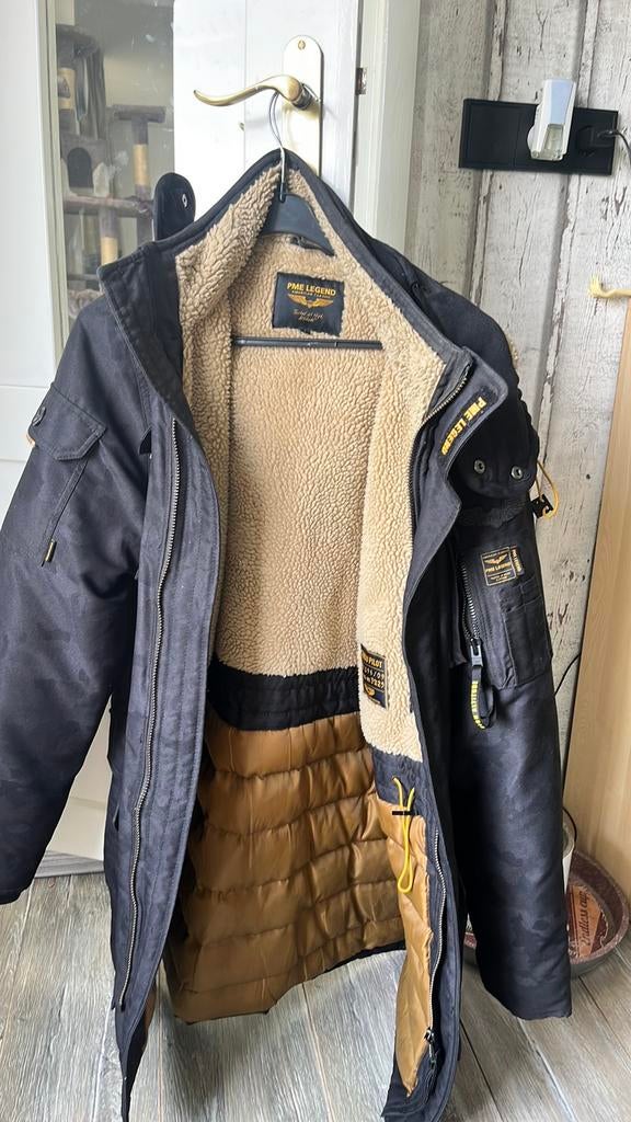 Prachtig PME winterjas  xl, Ophalen of Verzenden, Zo goed als nieuw, Maat 56/58 (XL), Blauw
