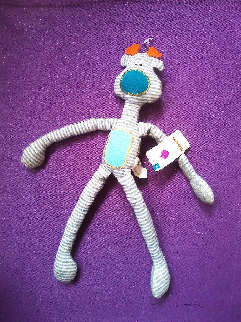 HEMA Knuffel GIRAF SLUNGEL. 35 CM **Nieuw met Kaartje**, Hema, Giraf, Nieuw, Ophalen of Verzenden