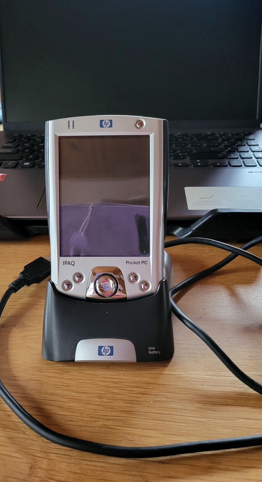HP iPAQ H2200 Pocket PC PE2050A - Vintage met dockingstation, Ophalen of Verzenden, HP Compaq