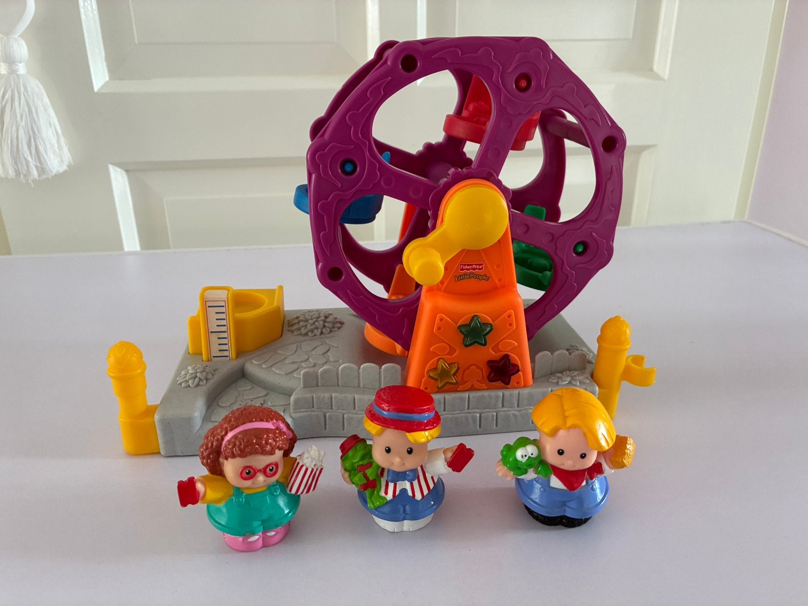 Little people kermis, Kinderen en Baby's, Speelgoed | Fisher-Price, Ophalen, Gebruikt, Speelset