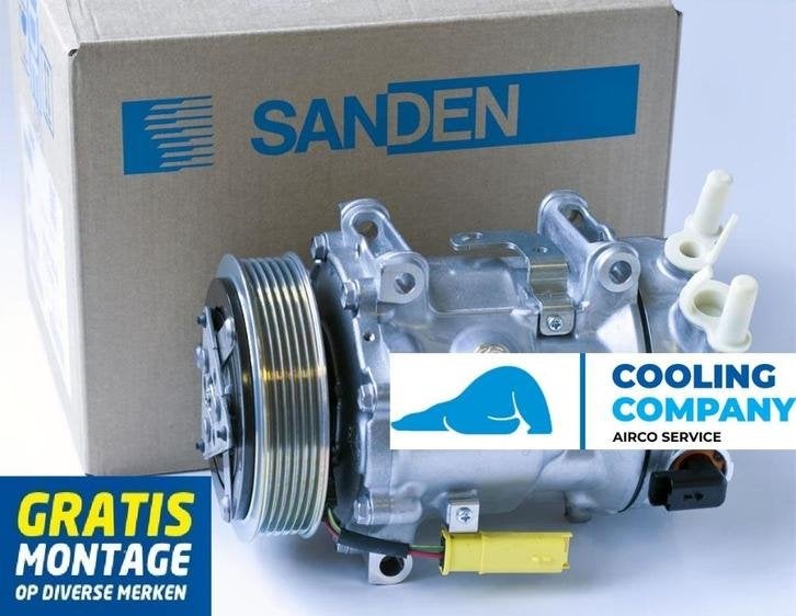 Peugeot Citroen Renault Compressor aircopomp airco, Ophalen of Verzenden