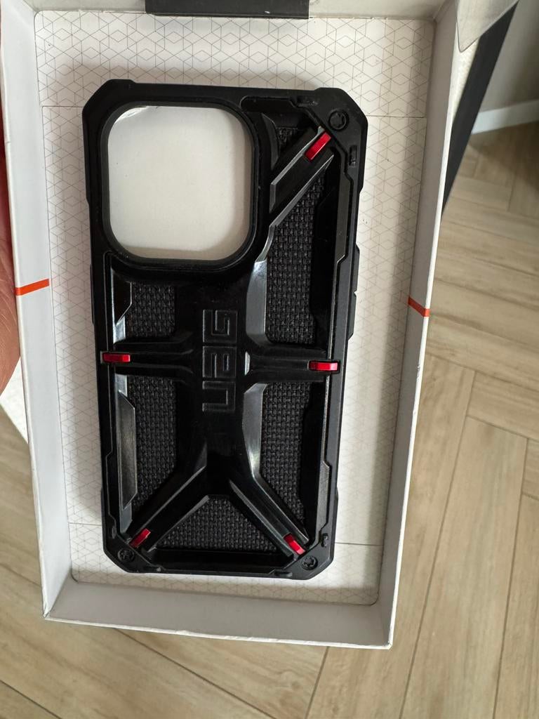UAG kevlar iphone 15 pro hoesje past ook op iphone 14pro new, Ophalen of Verzenden, Nieuw, IPhone 15 Pro, Hoesje of Tasje