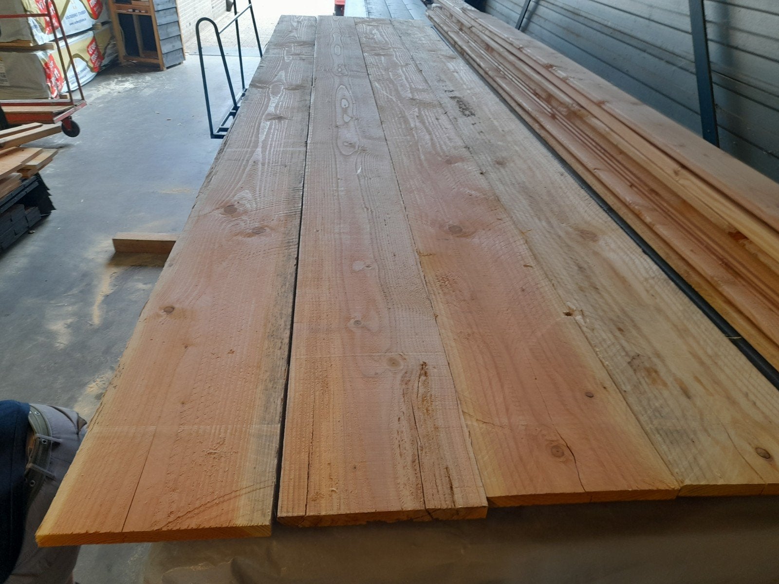 Douglas planken, B-keus, steigerplanken, plank, douglashout, Ophalen, Nieuw, 250 cm of meer, Planken