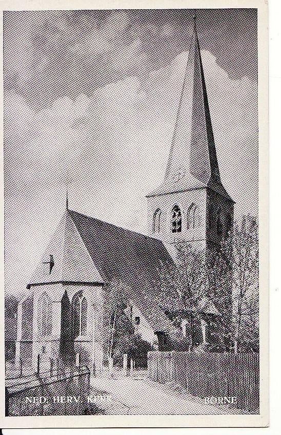 Borne (Ov.) Ned. herv. Kerk 1970 (?), Verzenden, 1960 tot 1980, Ongelopen, Overijssel