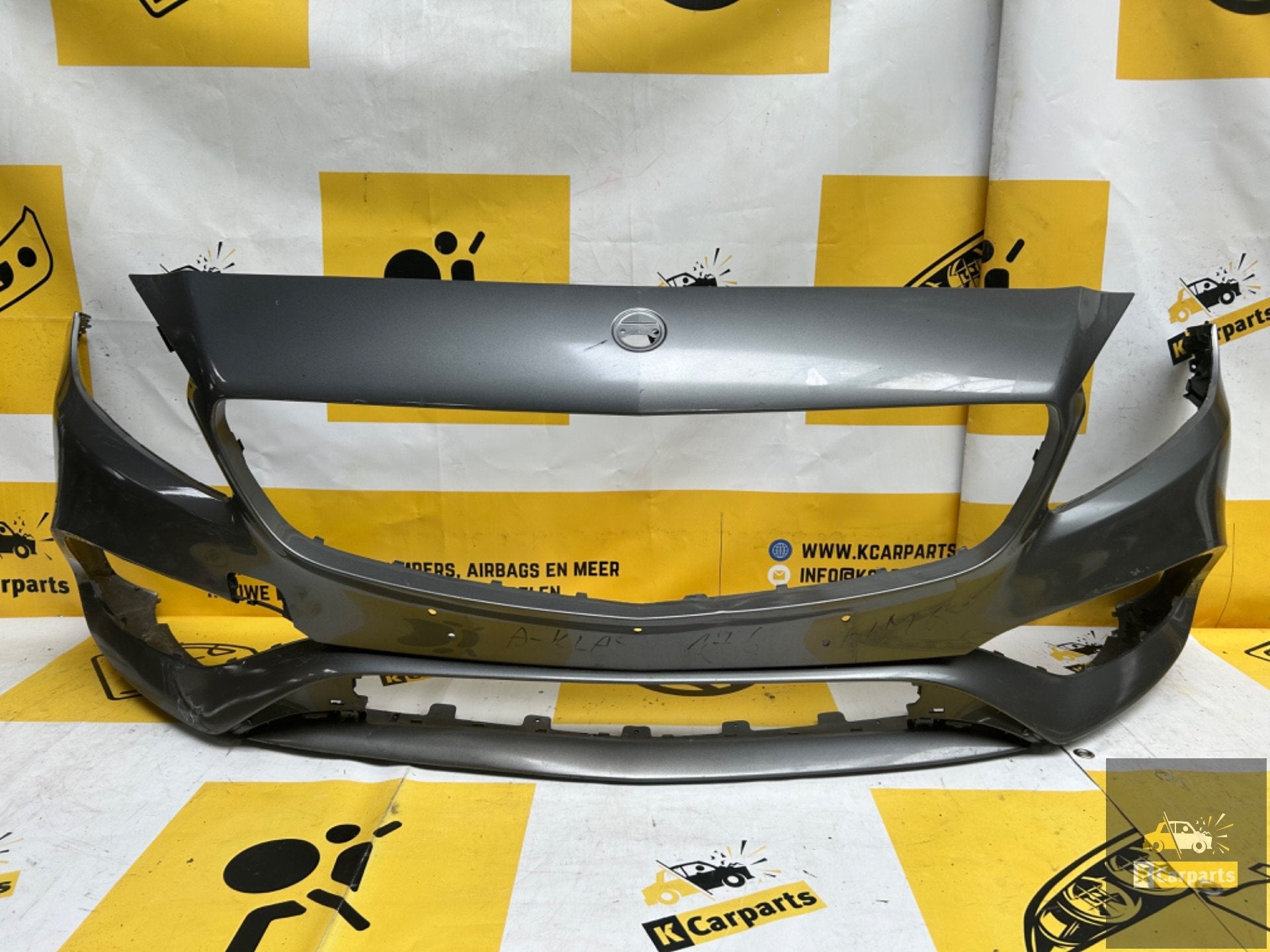 Mercedes A Klasse W176 Facelift AMG Voorbumper origineel, Gebruikt, Mercedes-Benz AG, Mercedes-Benz, Ophalen of Verzenden