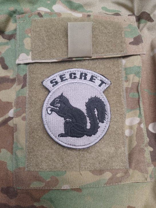 secret patch, Verzenden, Luchtmacht, Nederland, Embleem of Badge