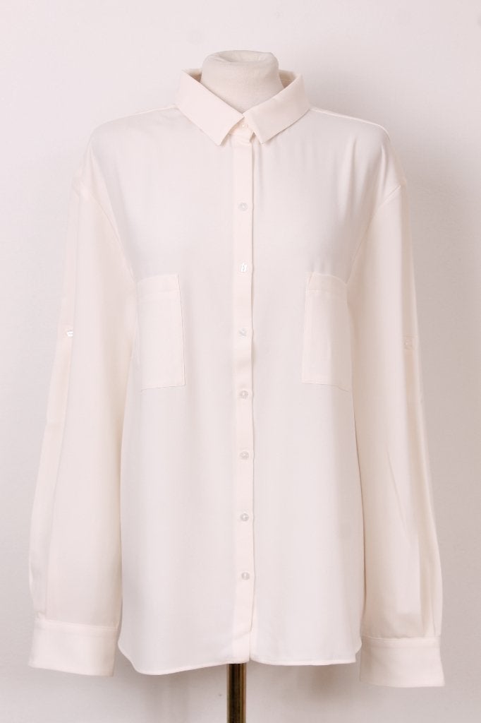 Nieuwe blouse van LONGCHAMP maat 48, Longchamp, Overige kleuren, Maat 46/48 (XL) of groter, Nieuw