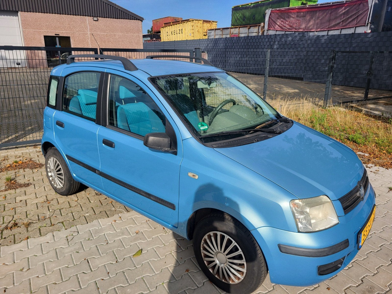 Fiat Panda 1.2 44KW 60PK 2006 Blauw, Voorwielaandrijving, Origineel Nederlands, Handgeschakeld, Particulier
