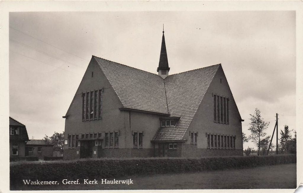 703-406-029 Waskemeer Geref Kerk Haulerwijk, Verzenden, Voor 1920, Friesland