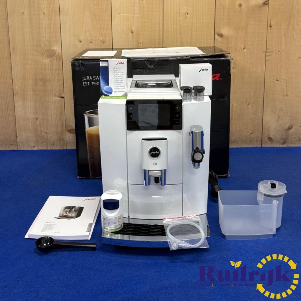 Jura E8 Volautomatische Espressomachine Piano White - Nieuw, Flex Ltd., Zo goed als nieuw, https://flex.com/contact-us, Nobelstraat 10, 5807 GA Oostrum LB, Limburg, Nederland