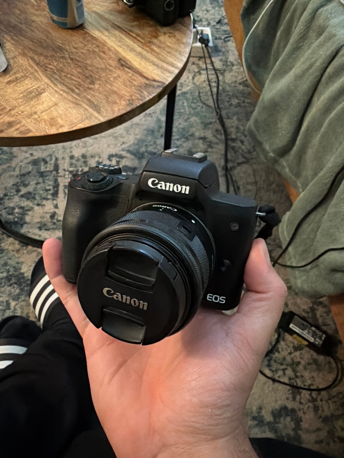 Canon EOS M50 Systeemcamera incl Lens, Ophalen, Canon, Accu, Niet werkend