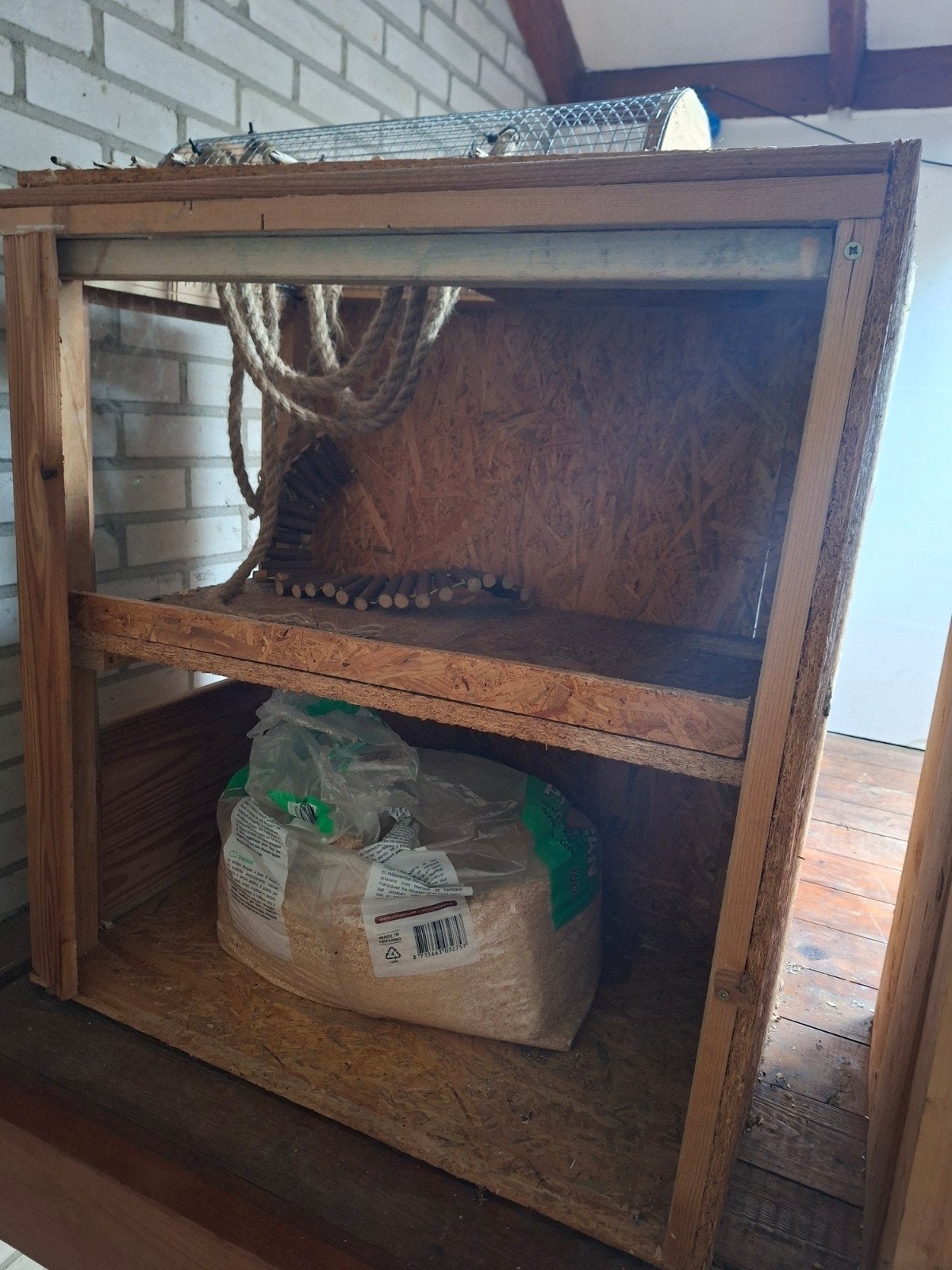 rmuizenkooi hamsterkooi, Ophalen