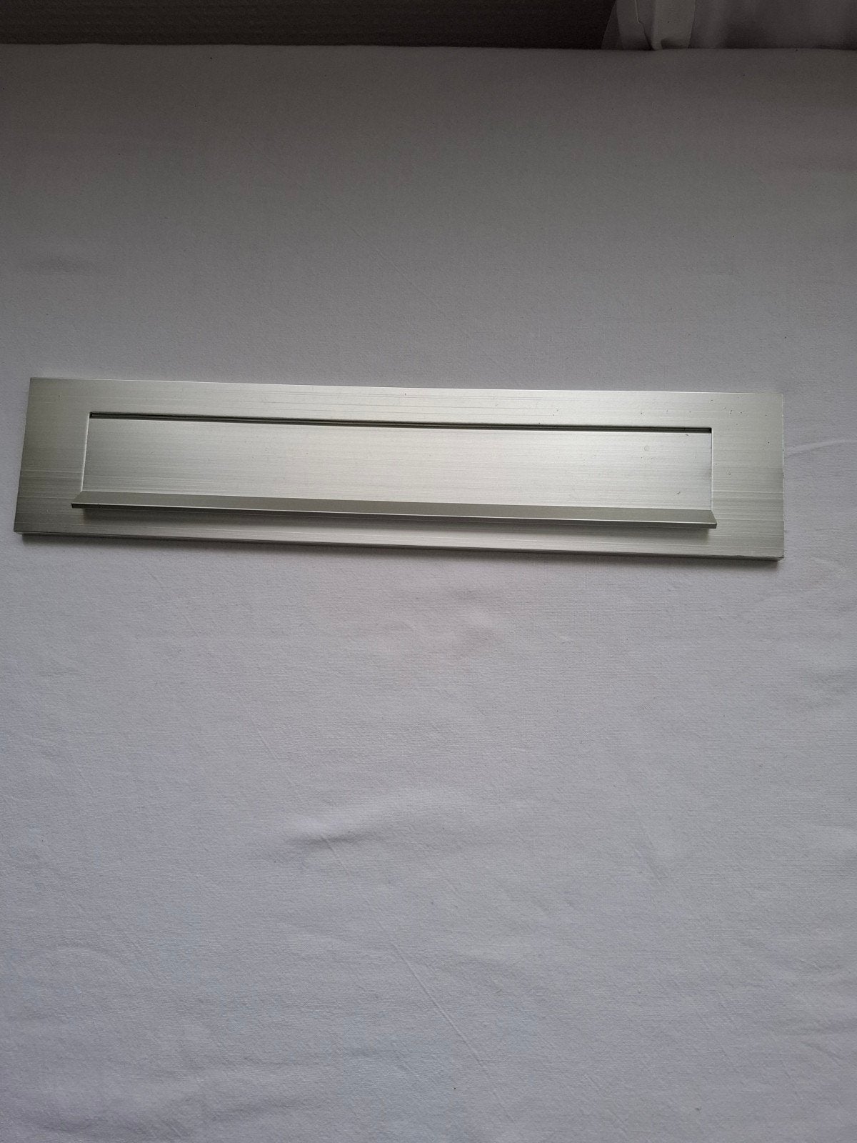 Aluminium brievenbusklep, Tuin en Terras, Brievenbussen, Ophalen of Verzenden, Aluminium