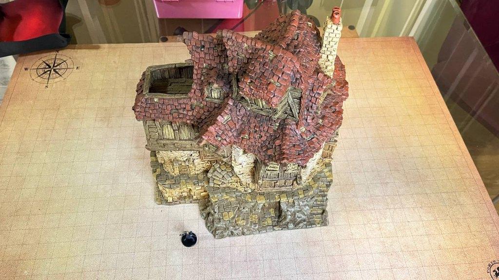 Hagglethorn Tavern handgeschilderd D&D wargaming terrein, Ophalen of Verzenden, Gebruikt, Overige soorten, Toebehoren