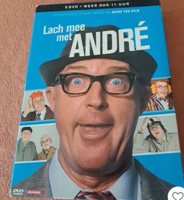 Lach mee met André van Duin - 5 DVD Boxset, Alle leeftijden, Zo goed als nieuw, Komedie, Complete serie