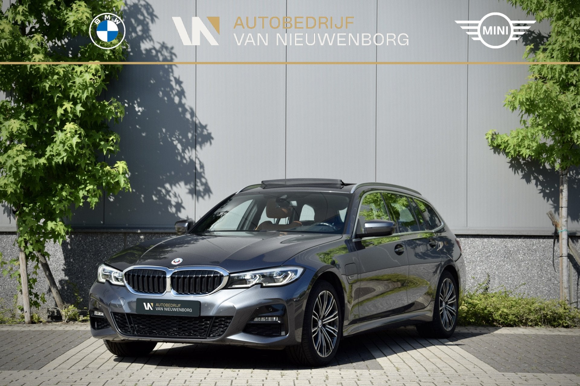BMW 3 Serie Touring 330e xDrive M-Sport 292 pk | Panoramadak, Auto's, BMW, Bedrijf, Te koop, 3-Serie, 4x4, ABS, Achteruitrijcamera