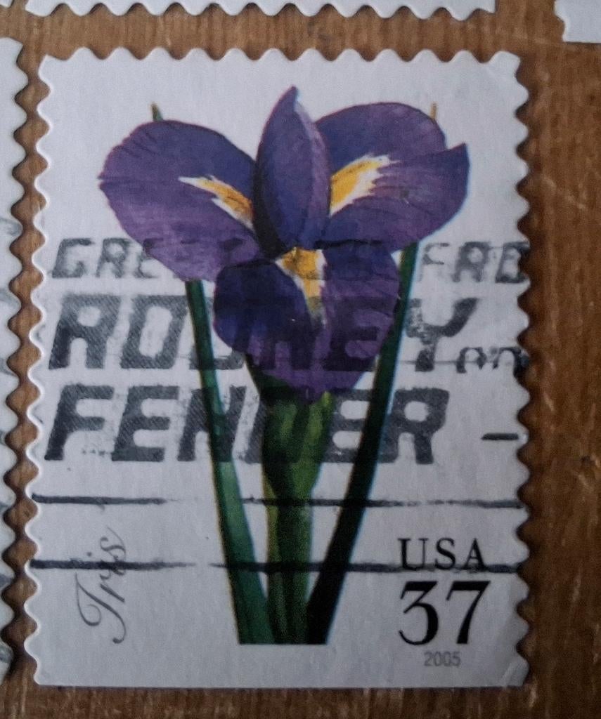 Usa 63 iris, Ophalen of Verzenden, Overige thema's