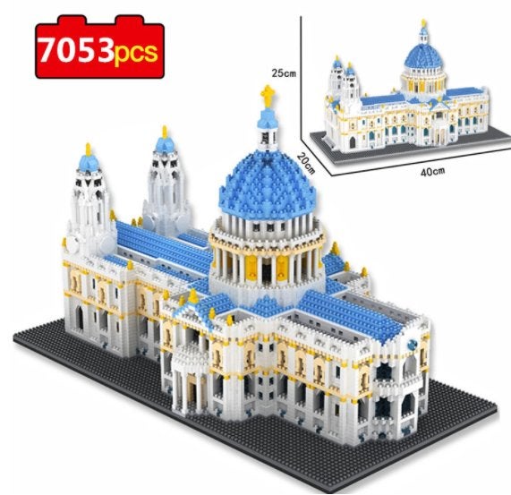St Paul's Cathedral Nano Blocks - 7053 stuks NIEUW, Overige merken, Nano Blocks, Onbekend@voorbeeld.com, Onbekend