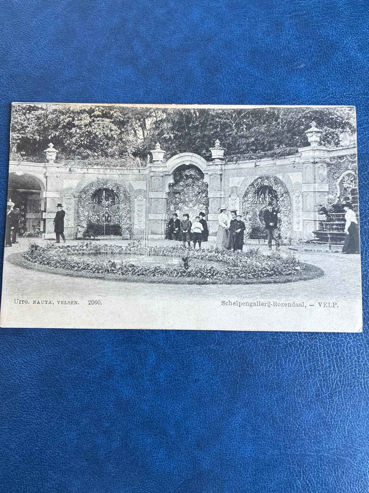 Ansichtkaart Schelpengalerij Rozendaal, Velp 1904, Ophalen of Verzenden, Voor 1920, Gelopen, Gelderland