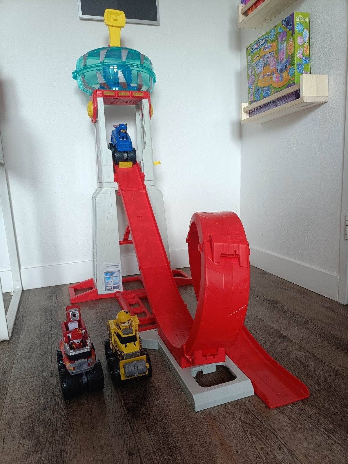 Paw patrol, Ophalen