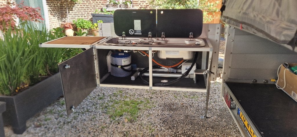 Keuken vouwwagen incl. accessoires, Ophalen of Verzenden, Nieuw