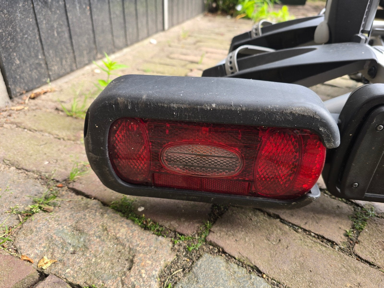 Hapro fietsendrager voor 2 fietsen, Ophalen