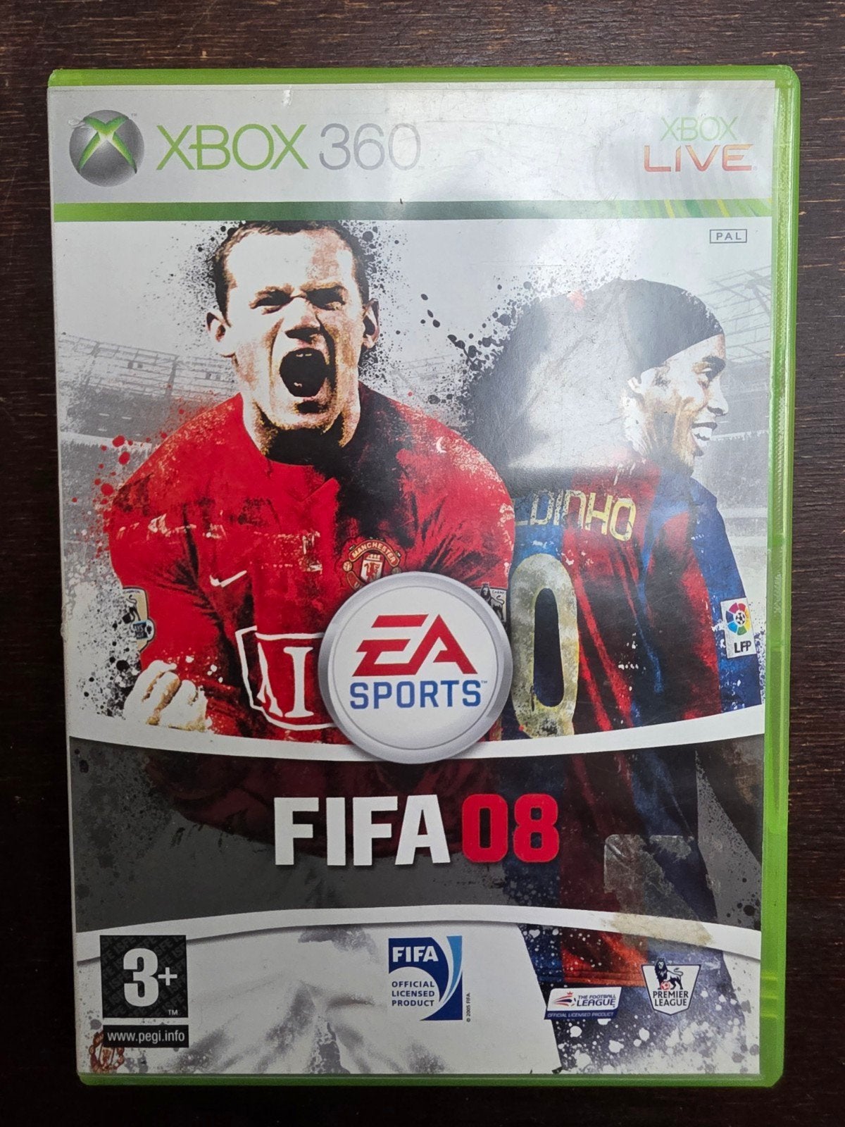 XboX 360 game FIFA 08, 1 speler, Ophalen of Verzenden, Zo goed als nieuw, Vanaf 3 jaar