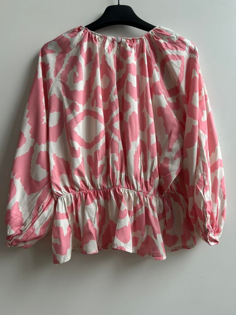 LUMINA top offwhite/roze mt TU, Prato, Italie, -, Verzenden, Nieuw