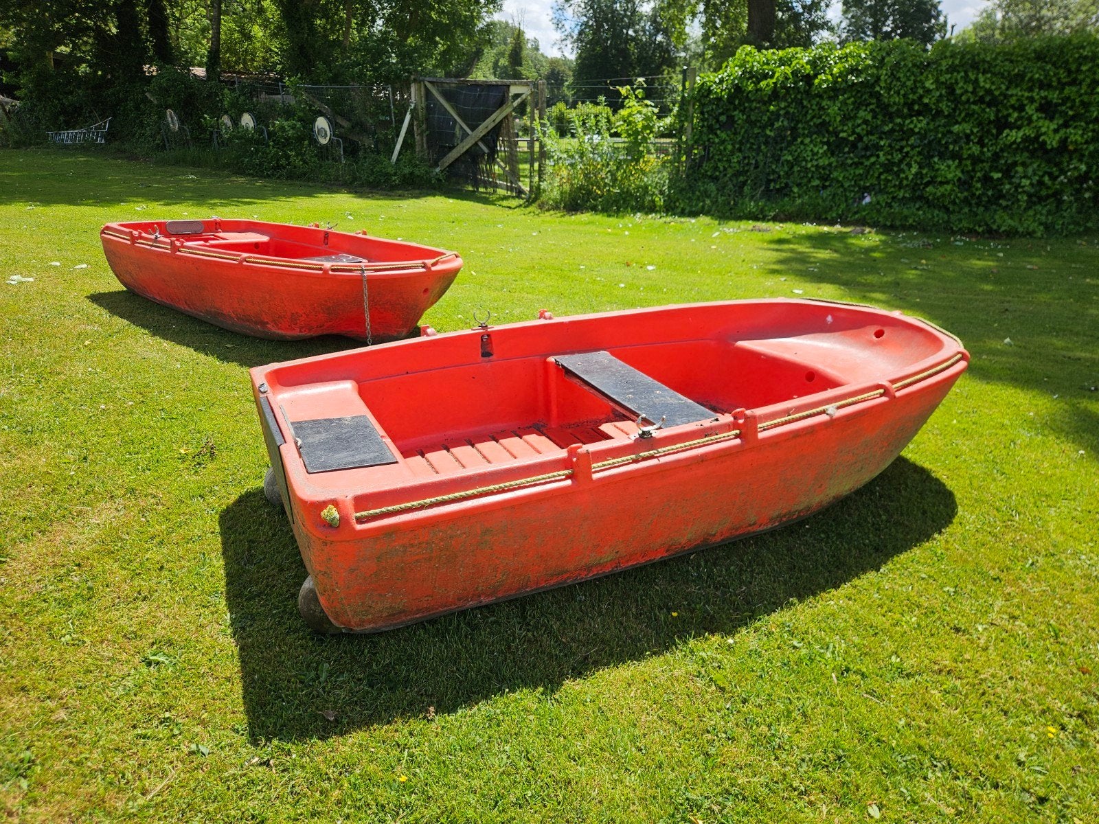 4 x 4 persoons roeiboot incl peddels. Prijs per stuk., Ophalen, Gebruikt