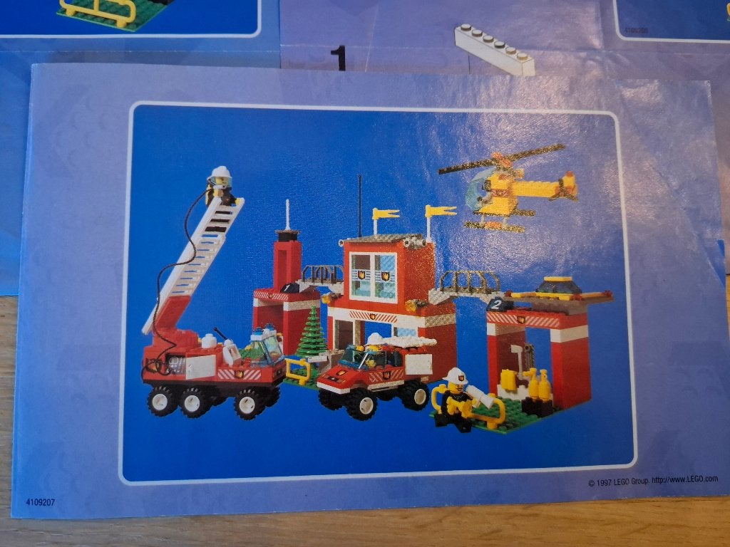Lego: complete brandweerkazerne, Kinderen en Baby's, Speelgoed | Duplo en Lego, Gebruikt, Compleet, Overige thema's, Ophalen of Verzenden