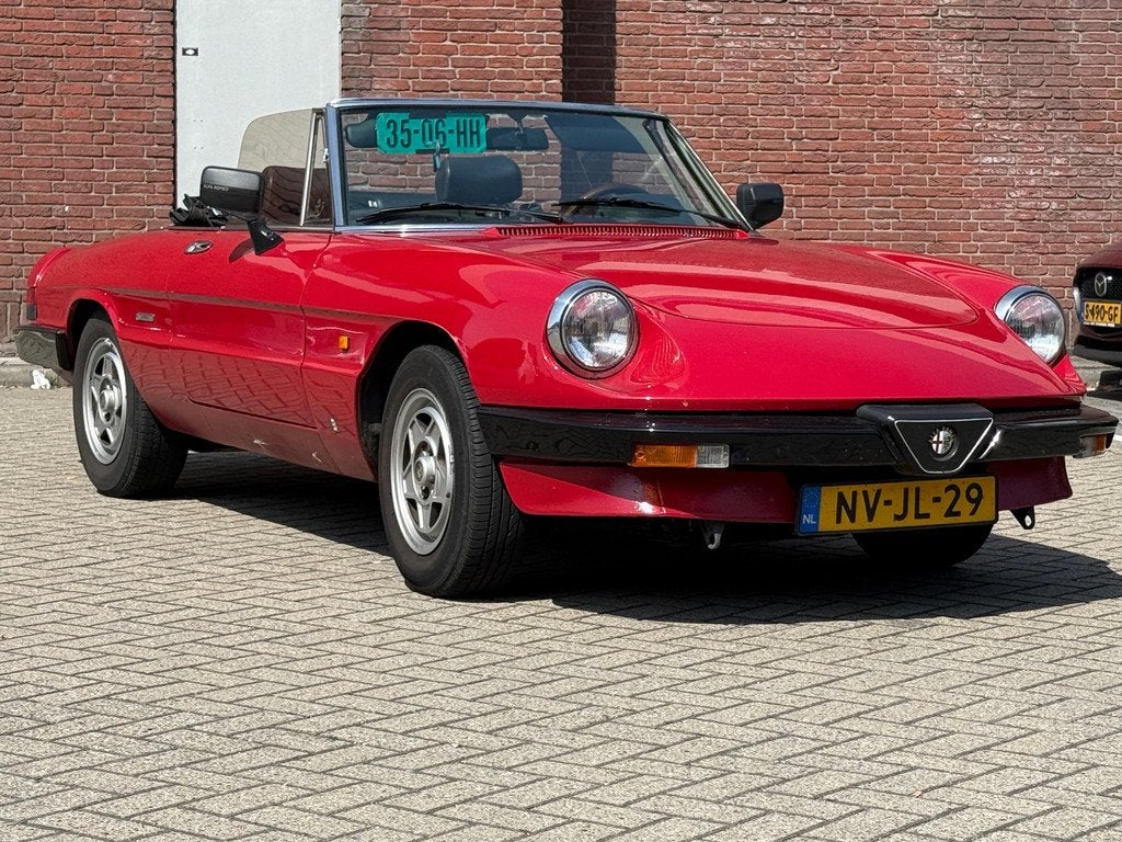 Alfa Romeo Spider 2.0|CABRIO|NIEUWSTAAT|TAXATIEWAARDE €190, Auto's, Alfa Romeo, Bedrijf, Te koop, Spider, Open dak, Benzine, Cabriolet
