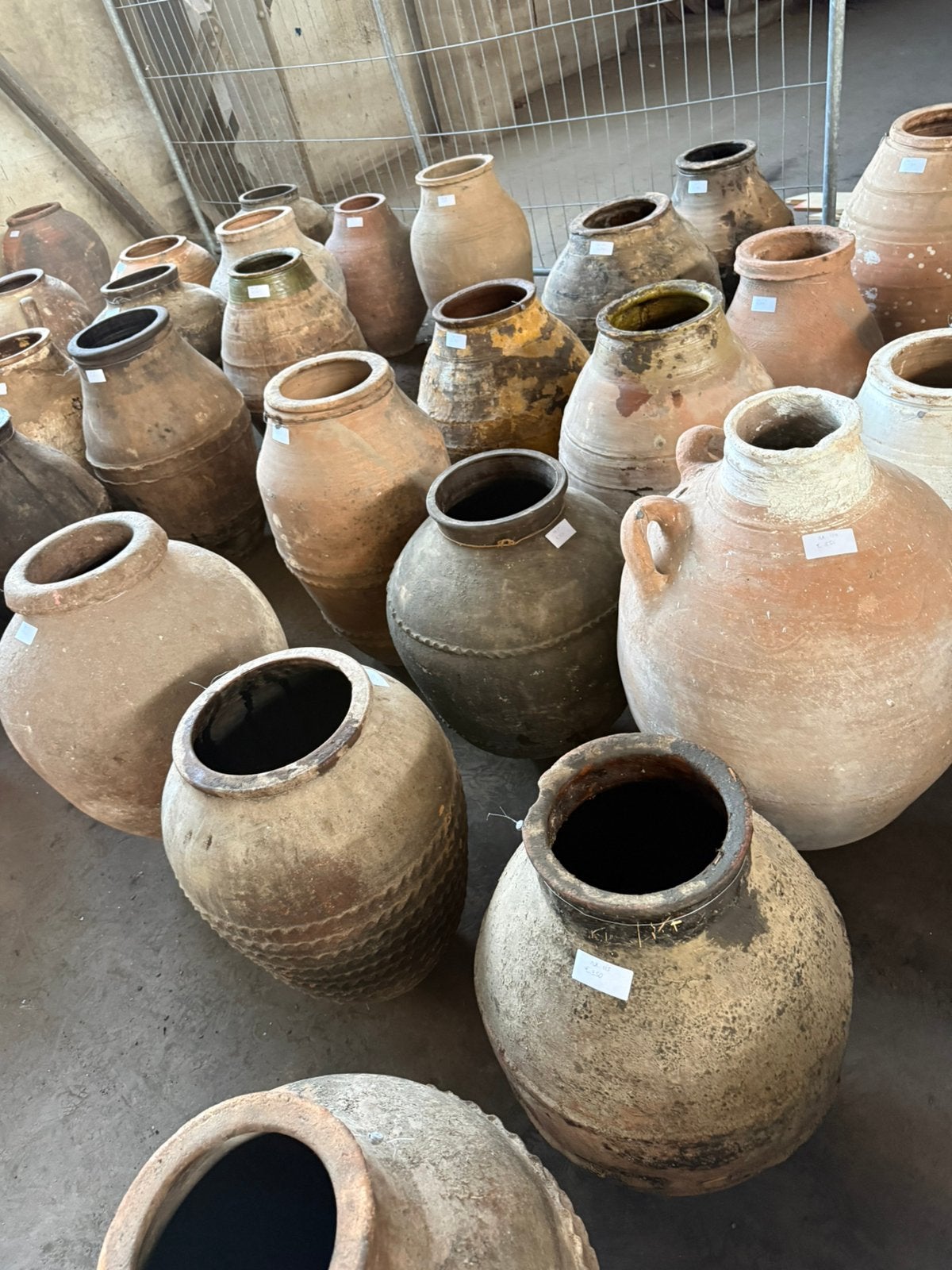 Landelijke / natuurlijke / authentieke pot / plantenpot L, Rond, Zo goed als nieuw, Nvt, Binnen
