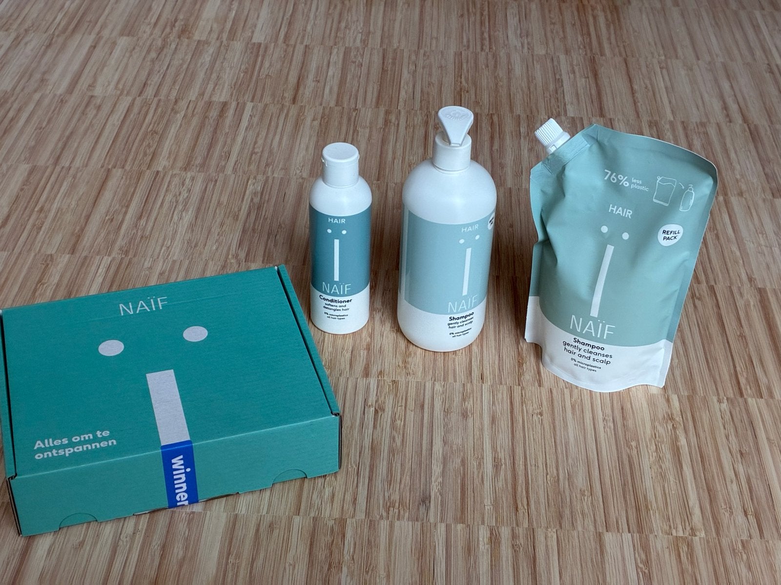 NAÏF Shampoo Conditioner & Set in ds Alles om te ontspannen, Ophalen of Verzenden, Nieuw, Shampoo of Conditioner