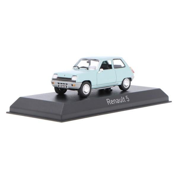 Renault 5 TL 1972 Clear Blauw Modelauto 1/43 Norev Nieuw, Auto, Nieuw, Norev, Ophalen of Verzenden