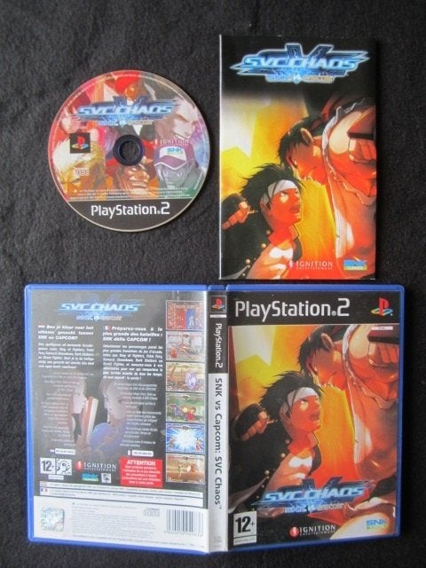 PS2 - Capcom vs SNK chaos - Playstation 2, Spelcomputers en Games, Games | Sony PlayStation 2, Vechten, 2 spelers, Ophalen of Verzenden