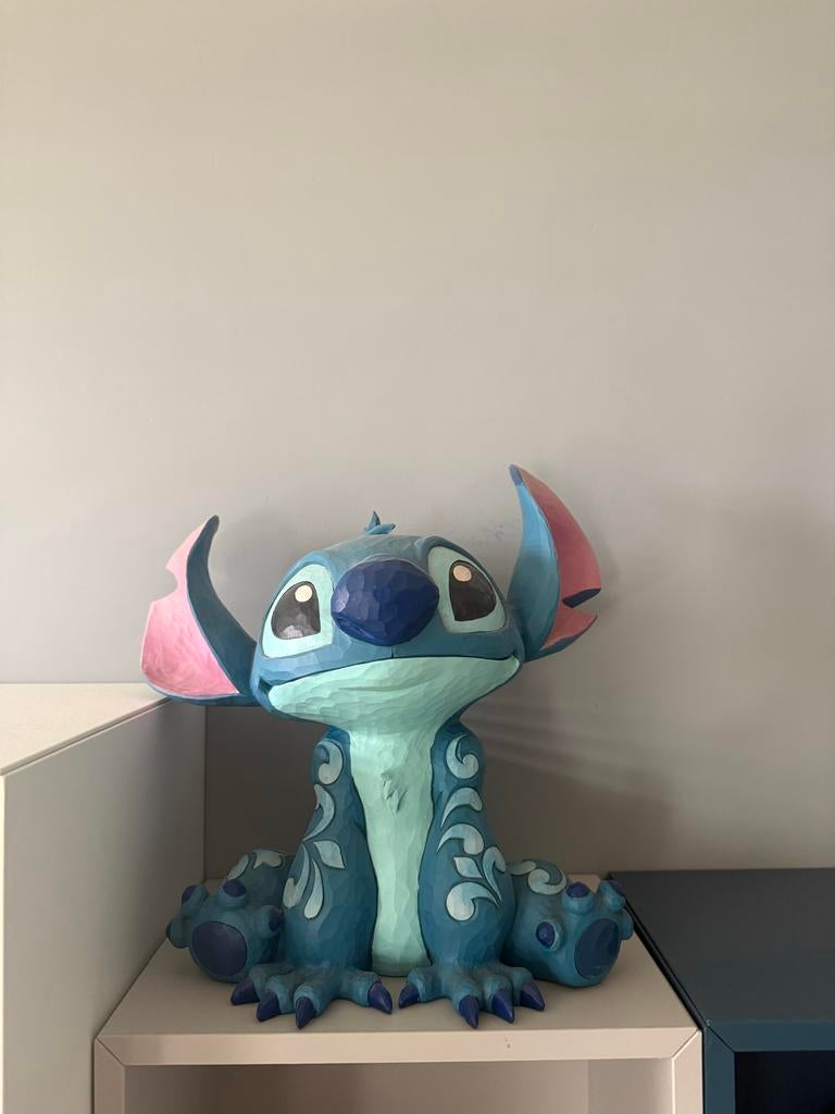 Disney Traditions Stitch Beeld - Jim Shore, Verzamelen, Disney, Ophalen of Verzenden, Overige figuren, Zo goed als nieuw, Beeldje of Figuurtje
