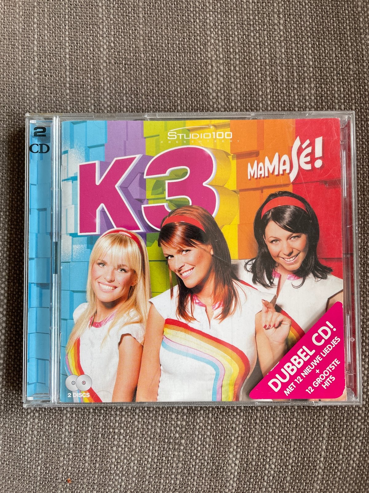K3 MamaSé! Dubbel cd - Met 12 nieuwe liedjes en grootste hit, Ophalen of Verzenden, Zo goed als nieuw, Muziek, 3 tot 5 jaar