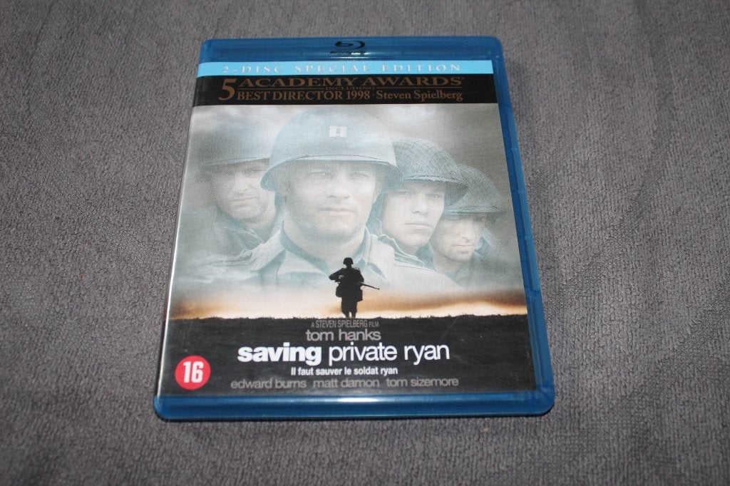 Blu-ray Saving Private Ryan, Vanaf 16 jaar, Nederlands, Film, Ophalen of Verzenden