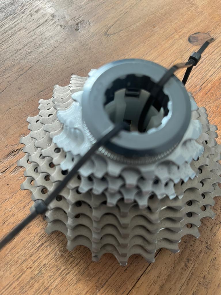 Campagnolo super record cassette 11sp 12-27 nieuw, Fietsen en Brommers, Fietsonderdelen, Ophalen, Nieuw, Titanium