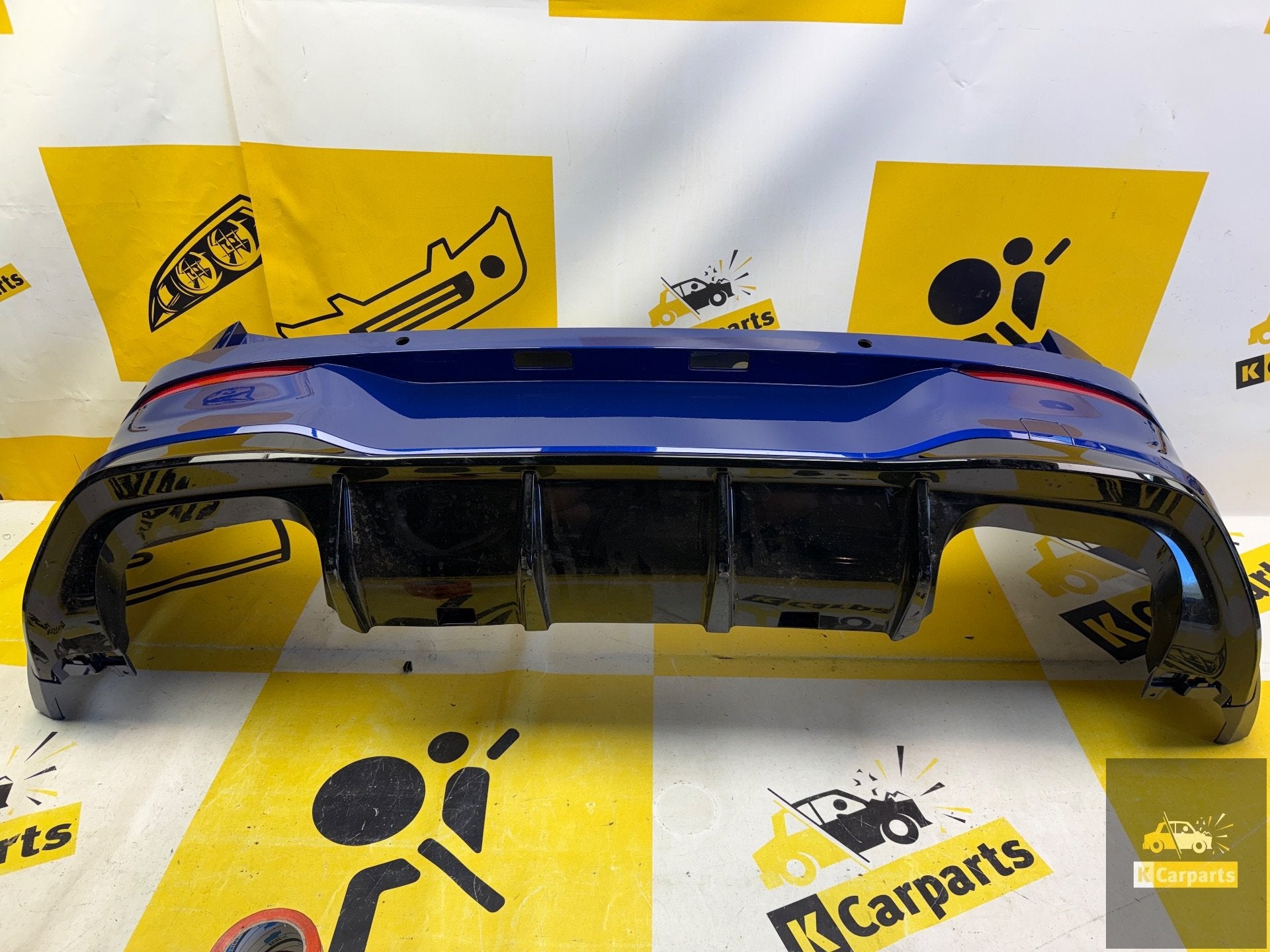 VW Golf 8 R VIII R R20 6XPDC Bumper 5H6807421E Achterbumper, Gebruikt, Volkswagen, Volkswagen AG, Achter