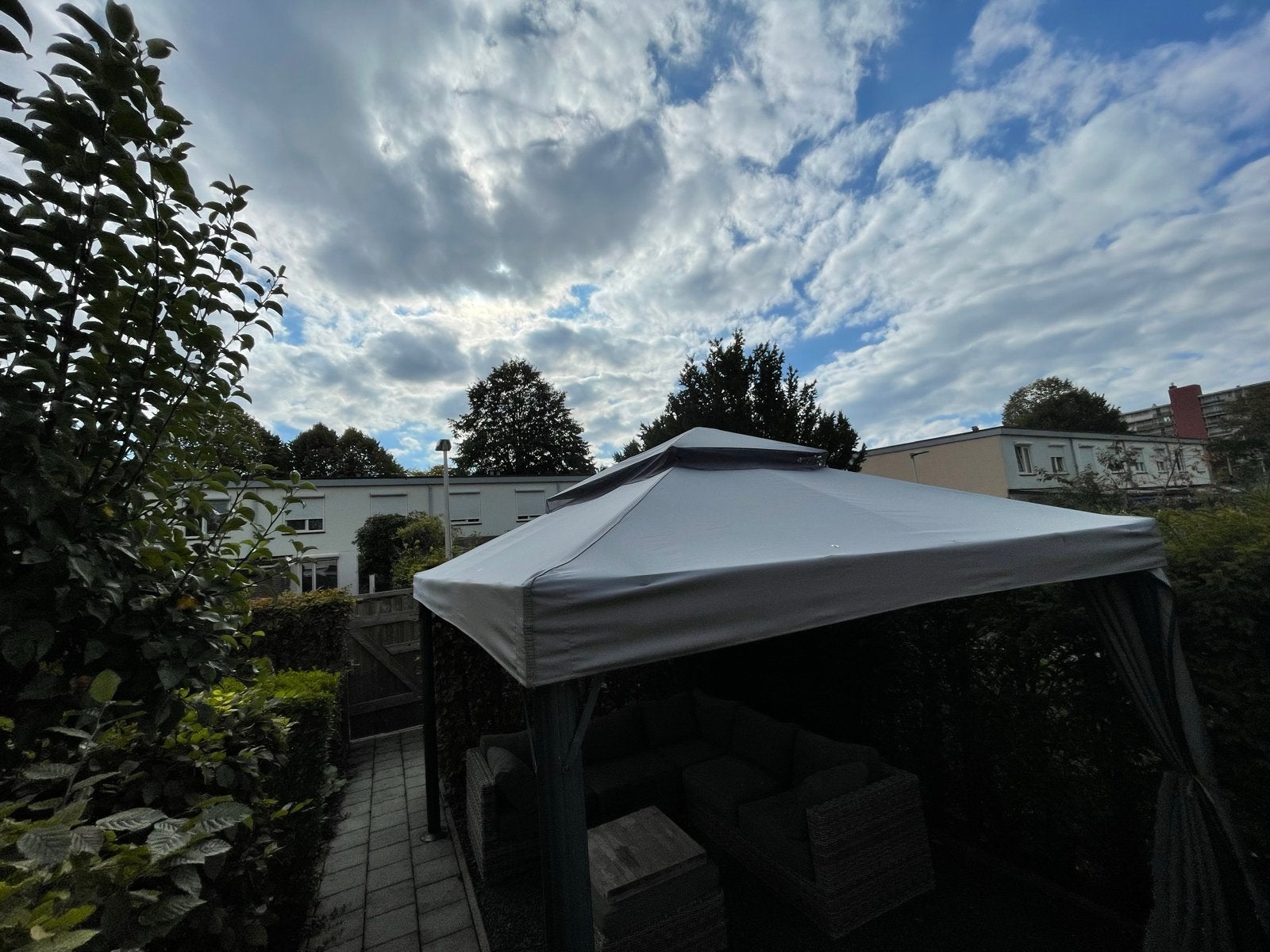 Stijlvol Paviljoen voor Tuin of Terras -, Tuin en Terras, Ophalen, Gebruikt, Minder dan 4 meter, Paviljoen