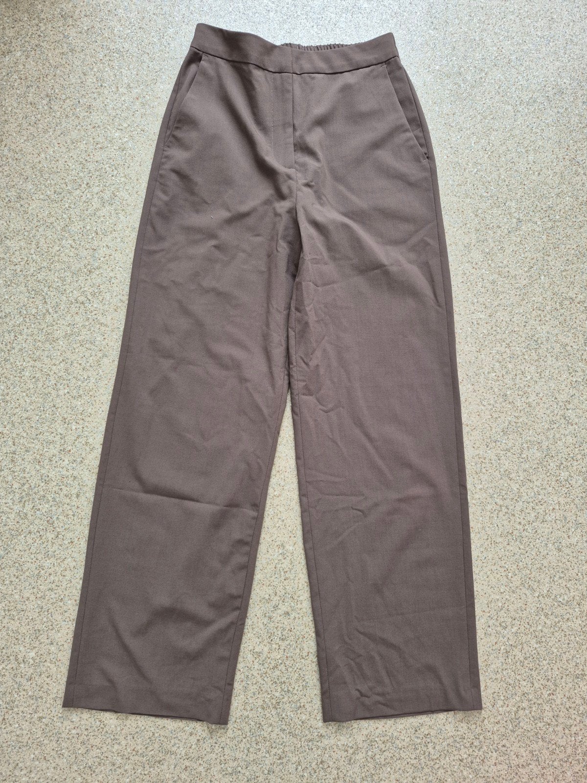 Zara bruine wijde broek maat XS, Bruin, Zara, Ophalen of Verzenden, Zo goed als nieuw