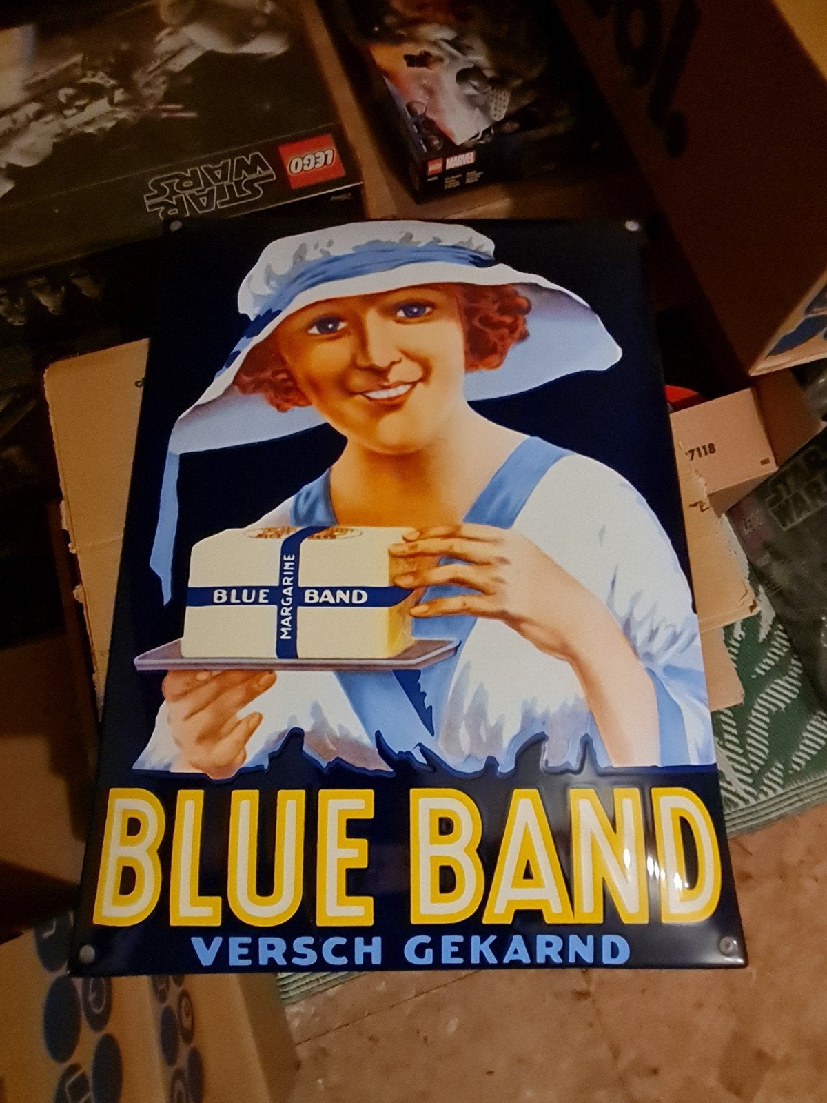 Emaille bord nieuw, Ophalen of Verzenden, Reclamebord