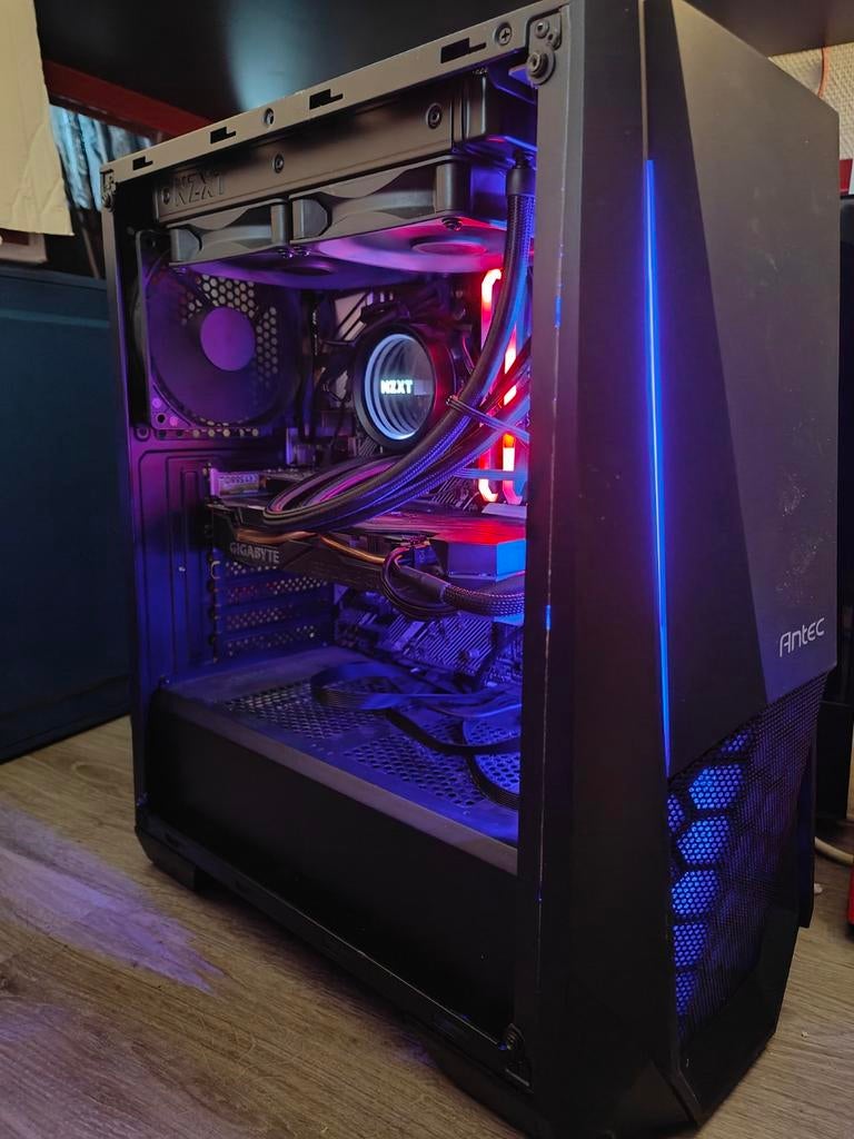 Gaming PC 4k  Ryzen 7 8 cores 16 threads | RTX 4070 12 gb, Computers en Software, Desktop Pc's, Zo goed als nieuw, 4 Ghz of meer