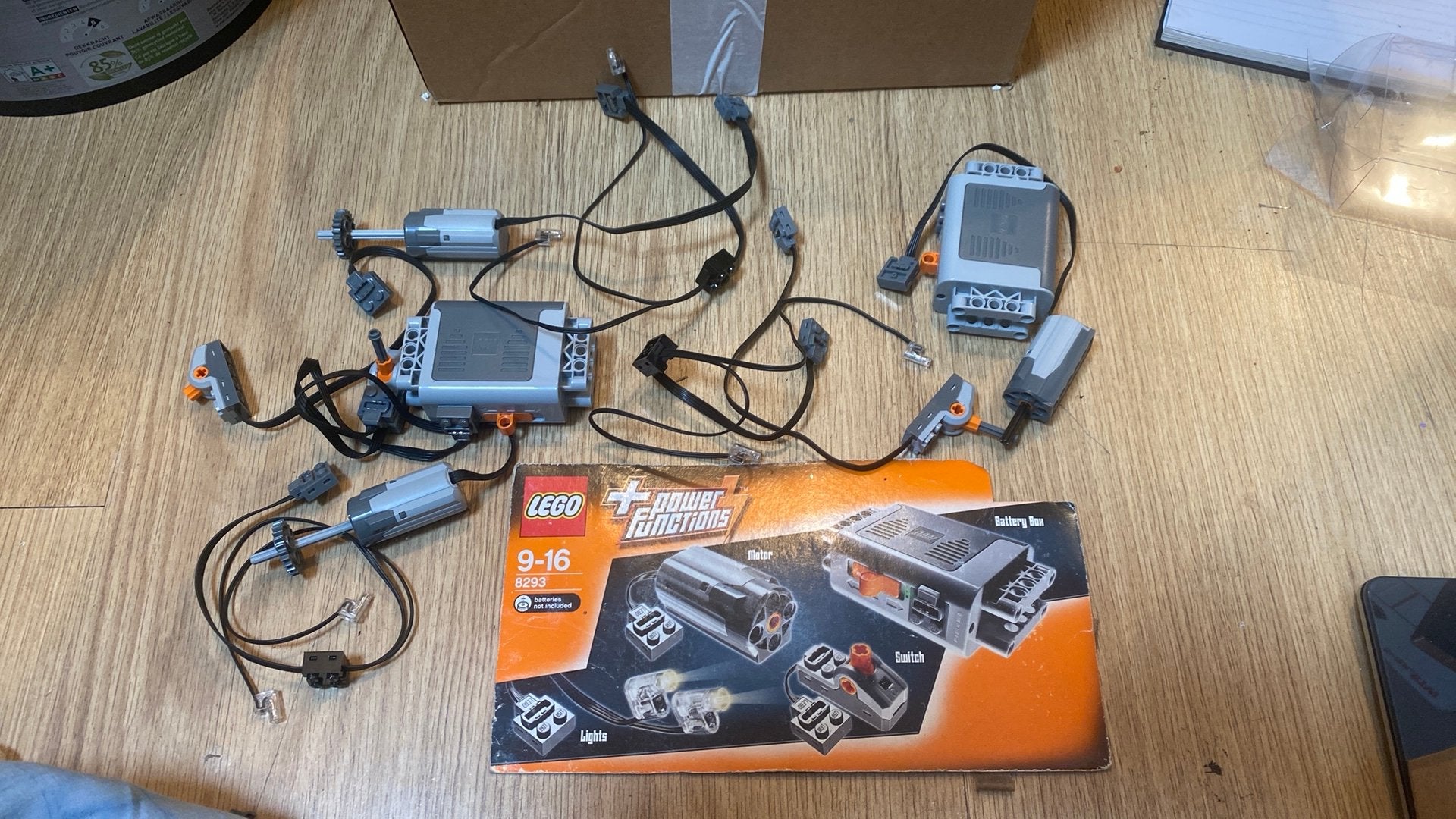 Lego power functions 3x  8293, Ophalen of Verzenden, Zo goed als nieuw