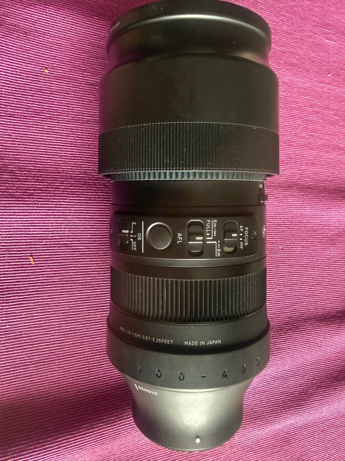 Sigma 100-400mm F5-6.3 DG DN OS Contemporary Sony FE-mount, Ophalen, Sony E-mount, Sigma, Autofocus